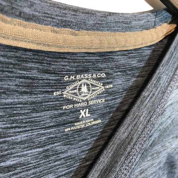 G.H. Bass & Co. | Shirts | Gh Bass Co Mens Dryfit Tshirt Xl Mint Tee ...